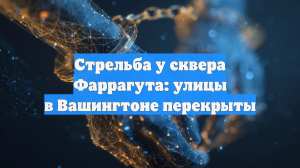 Стрельба у сквера Фаррагута: улицы в Вашингтоне перекрыты