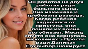 «Жена изменяла, пока я покупал лекарство умирающему сыну... Её месть оказалась страшнее»