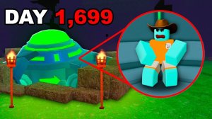 Я выжил в НЛО в игре 99 ночей в лесу в РОБЛОКС!