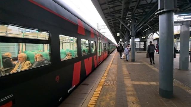 Электропоезд Иволга 4.0 "Чёрная Мамба".