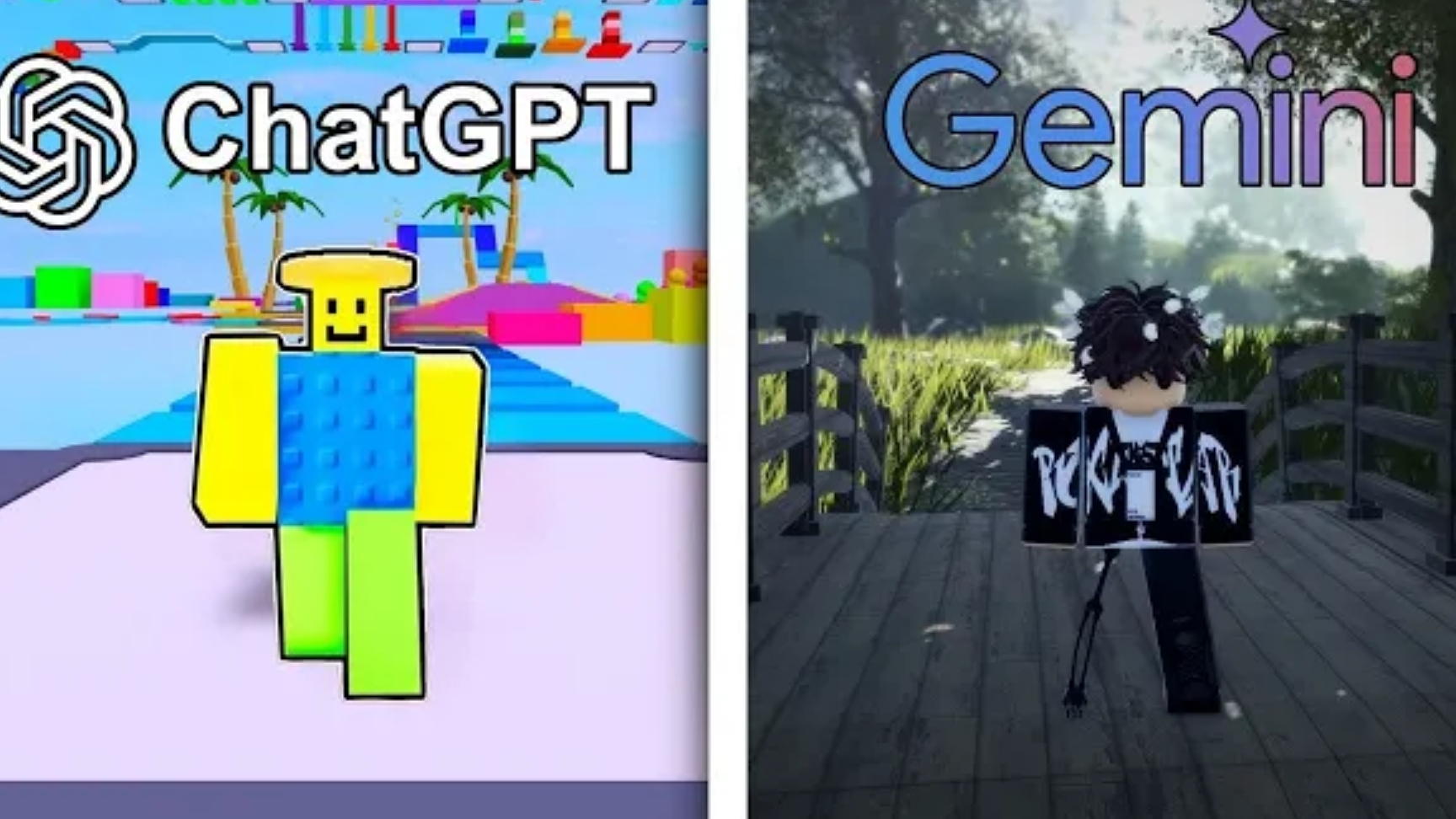 ChatGPT против Gemini: ИИ создают ROBLOX смотреть онлайн