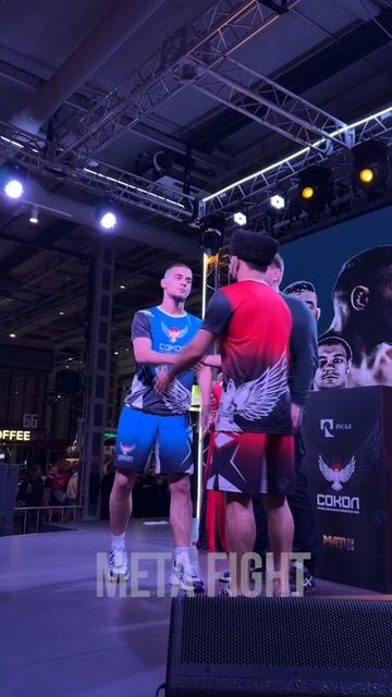 Таджикистанец Гулонов и туркмен Бабаев ЕДВА НЕ ПОДРАЛИСЬ на стердауне перед турниром лиги «Сокол»