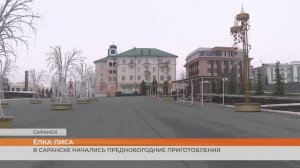 Новогоднее настроение в Саранске будут создавать ёлка-лиса и сотни праздничных инсталляций