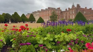 САДЫ БРИТАНИИ ДВОРЕЦ ХЭМПТОН-КОРТ ПОТРЯСАЮЩИЕ КОРОЛЕВСКИЕ  САДЫ ЧАСТЬ 1