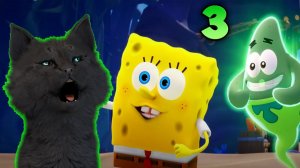 ОТПРАВИЛИСЬ НА ПИРАТСКИЙ ОСТРОВ СОКРОВИЩ СУПЕР КОТ и Губка Боб Квадратные Штаны Гиганты глубин #3 🐱