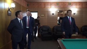 Открытие ФОК Факел. Приезд мэра Казани Метшина И.Р.