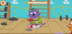 Три Кота Карамелька и Спортивные приключения