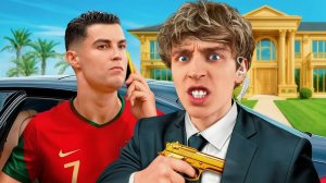 ВЛАД А4 - Стал ТЕЛОХРАНИТЕЛЕМ РОНАЛДУ !