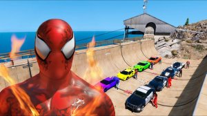 Машинки летают и прыгают! Развивающие мультики Машины помощники. Мультфильмы про машинки