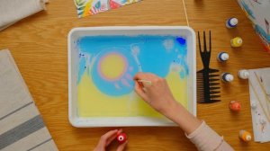 Эбру. Медуза