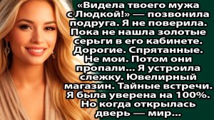 «Нашла золотые серьги в кабинете мужа... Когда узнала правду, было уже поздно» Слушать рассказы