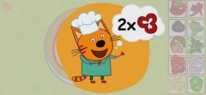 Три Кота Мультфильм Игра в поваренка