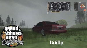 GTA San Andreas - RX 580 8GB - R5 1600 AF - Максимальные настройки - 1440p [Ограничение 60 ФПС]