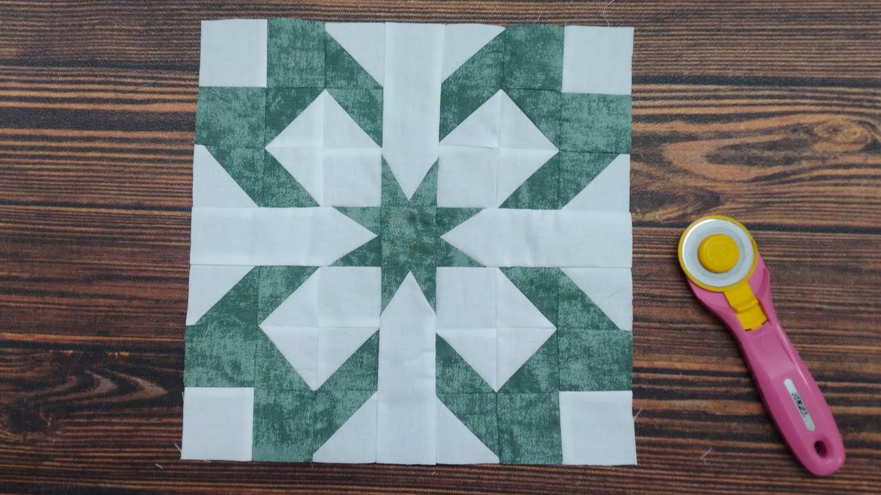 Цветочный блок "Фаворит": пошаговый МК для вашего квилта 🌸 смотреть онлайн