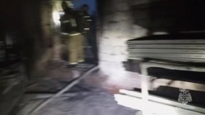 Пожар в Первомайском