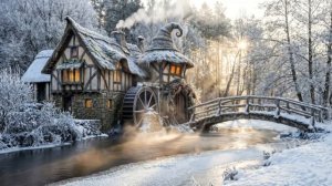 Дом зимней ведьмы - Волшебная музыка ведьм, фоновая музыка для отдыха и расслабления