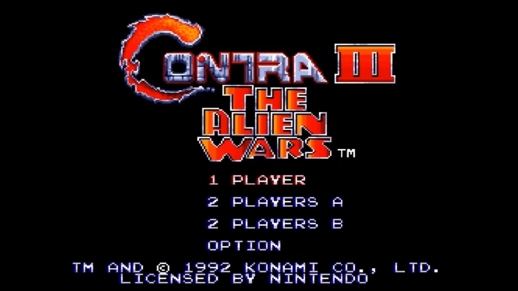 Contra 3 Alien Wars полное прохождение.