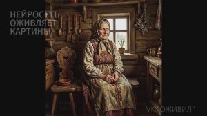 Прялка. Сундук. Русская печь. Интерьер дома 19 века