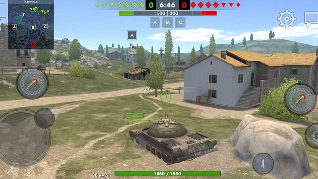 Wot blitz E5 и Т-22 ср разнос рондома на топах wot wot_blitz танки реплеи лучшее