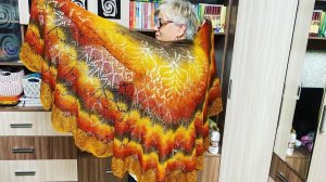 Шаль Кодами в моём исполнение