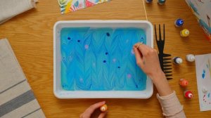 Эбру. Звездное небо