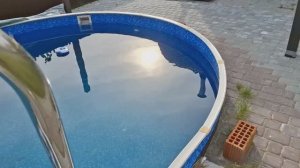 Бассейн больше месяца без фильтрации. Состояние воды - закрываем сезон.