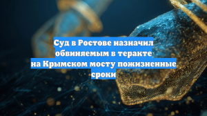 Суд в Ростове назначил обвиняемым в теракте на Крымском мосту пожизненные сроки