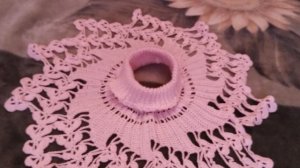 Ажурная манишка.