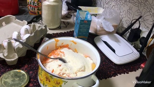 Запеканка творожная тыквенно морковная. Осенняя запеканка.