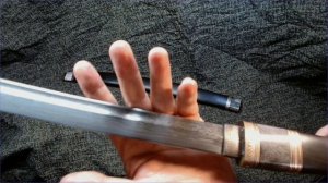 Вакидзаси "Нагарэ" от мастера Влада Пашолока