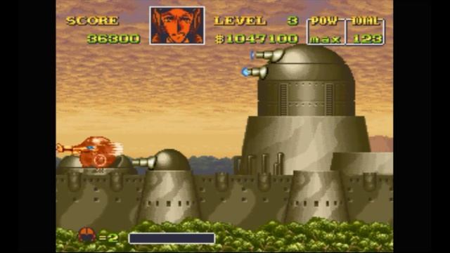 Super Nintendo (Snes) 16-bit Area 88 Mission 5 Прохождение