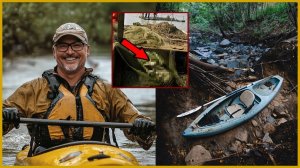 Каякер Пропал — Его Байдарка НАЙДЕНА в КРАТЕРЕ, А ОСТАНКИ —  В СТАРОЙ СЕТИ ДЛЯ ЛОВЛИ РЫБЫ