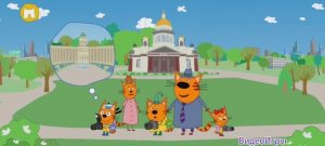 Три Кота Мультфильм Большое Путешествие котят