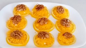 Закуска с лимоном 🍋, сыром 🧀 и грецким орехом / Лимон 🍋 под шубой