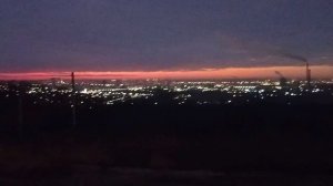 Рассвет над городом. Всем доброе утро!