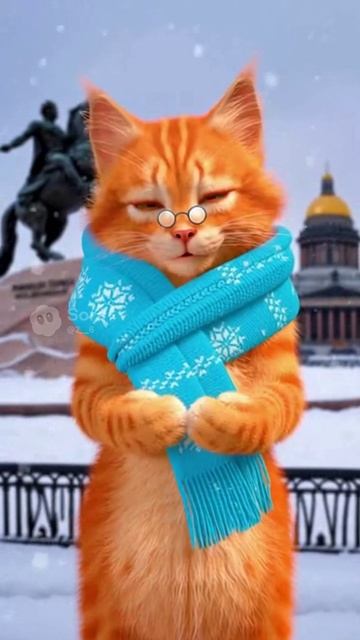 Прогноз погоды в Санкт-Петербурге на 27.11.2025 от котика.