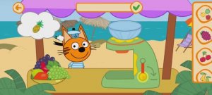 Три Кота Мультфильм Игра День рождения Карамельки.