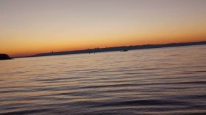 Волга Ульяновск яркий закат