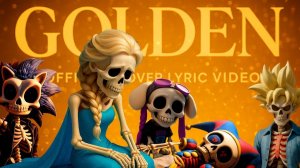 GOLDEN x ANIMATIONS EXTINCTION | Official Cover Lyric Video