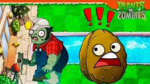 Зомби против растений. Смертельный боулинг.