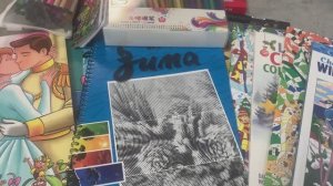 Покупки арт материалов и раскрасок