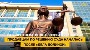 Разворотнева: волна возвратов квартир продавцам по решению суда началась после «дела Долиной»