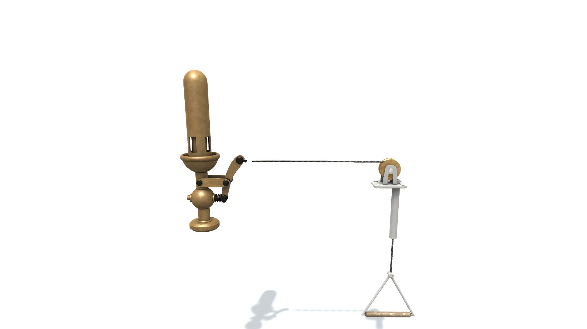 3D модель. Паровой свисток А. 3D model Steam ship beep A. смотреть онлайн