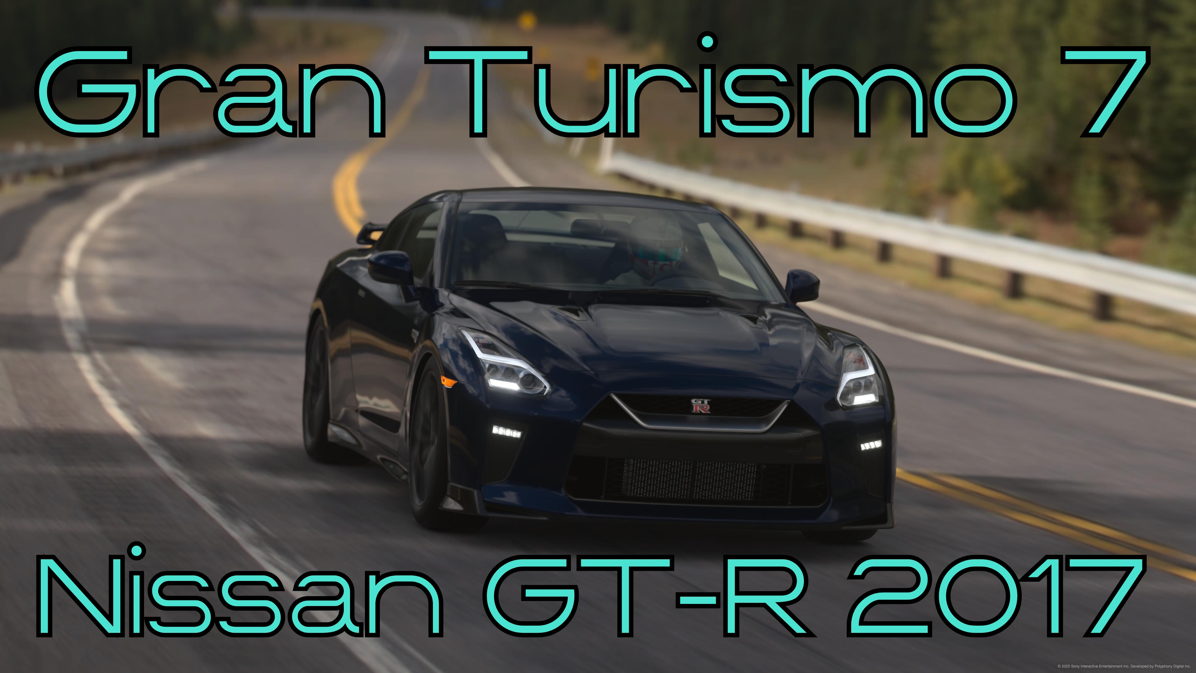 Nissan GT-R 2017 — безжалостный охотник за секундами в мире Gran Turismo 7 🌍⚡️
