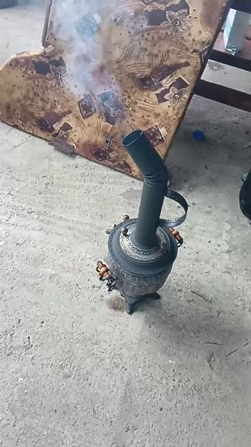 Самовар жаровой на дровах 2,5 л «Овал» - видео от покупателя смотреть онлайн