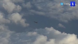 Дальние бомбардировщики Ту-22м3 пролетели над Балтийским морем