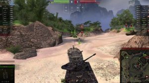 Мир танков мод на отметку в бою