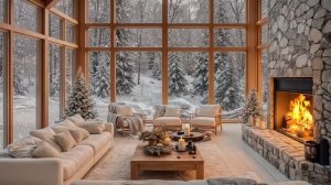 Calm music for relaxation ~ Cozy winter atmosphere