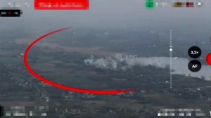 Под Красноармейском в н.п. Гришино по противнику прилетела кассетная бомба РБК-500 с УМПК.