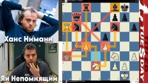 Играю с ГЕНИЕМ! Ян Непомнящий - Ханс Ниманн 25.11.2025